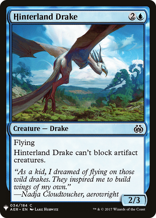 Hinterland Drake (LIST-AER-34)