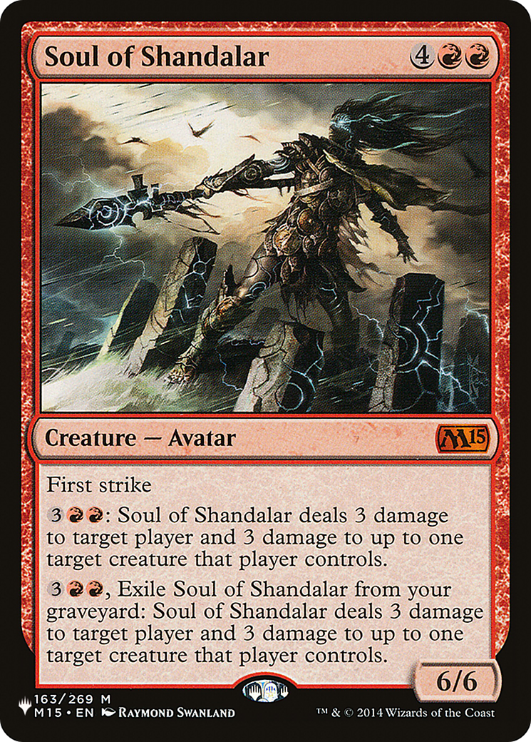 Soul of Shandalar (LIST-M15-163)