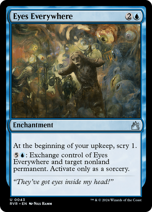 Eyes Everywhere (RVR-043) (Foil)
