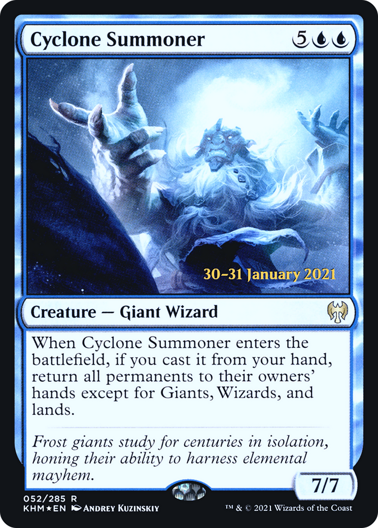 Cyclone Summoner (PRE-52S) (Foil)