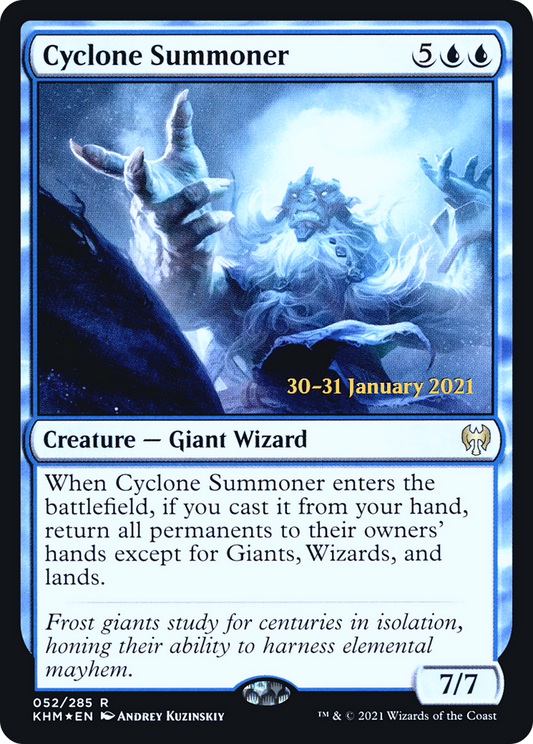 Cyclone Summoner (PRE-52S) (Foil)
