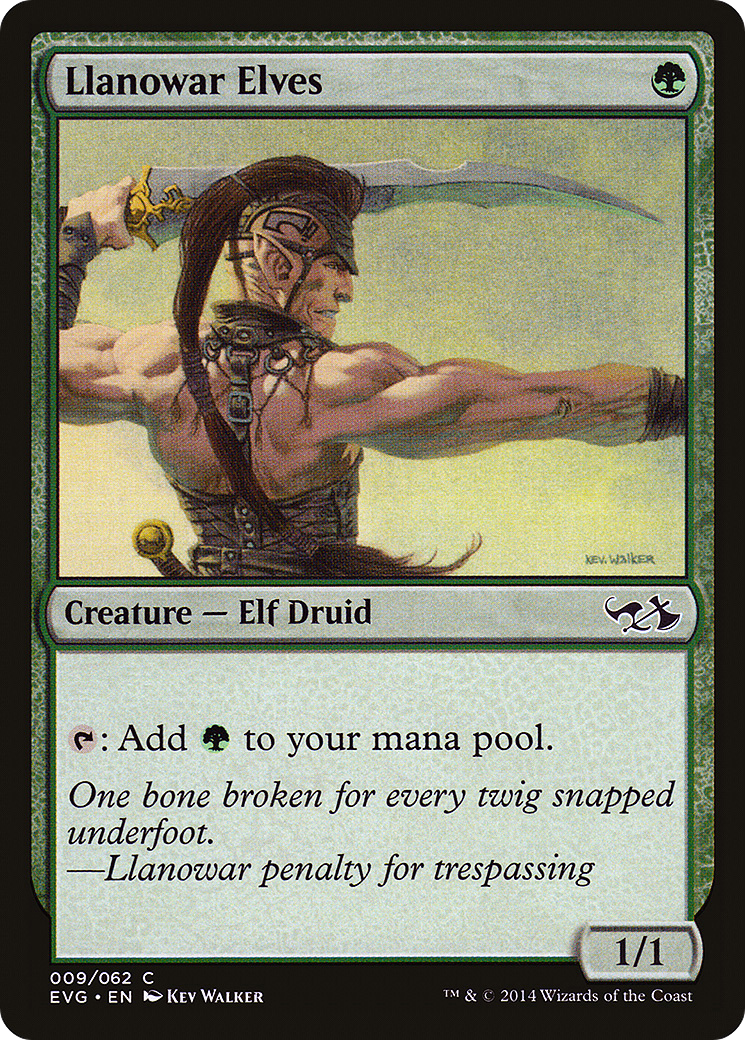 Llanowar Elves (DD3-009)