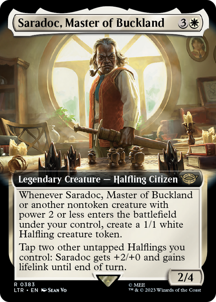 Saradoc, Master of Buckland (LTR-383) (Extended Art)