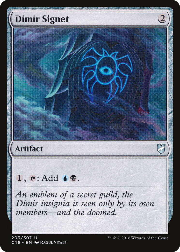 Dimir Signet (C18-203)