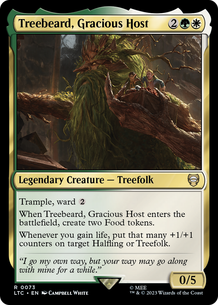Treebeard, Gracious Host (LTC-073)