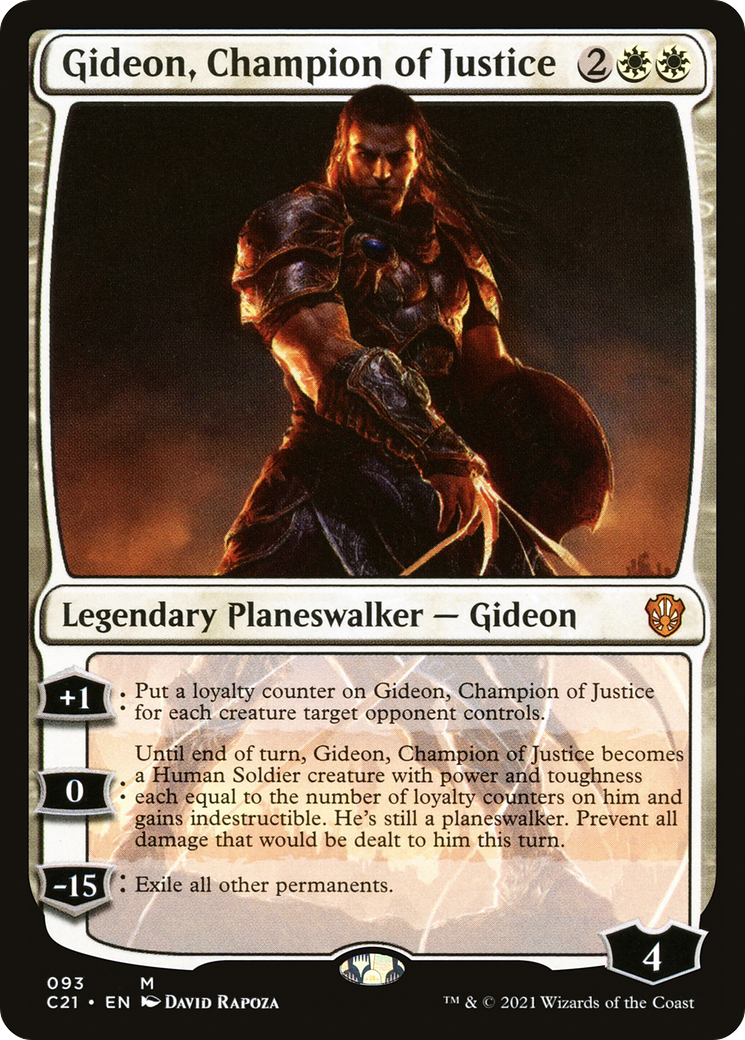 Gideon, Champion of Justice (C21-093)