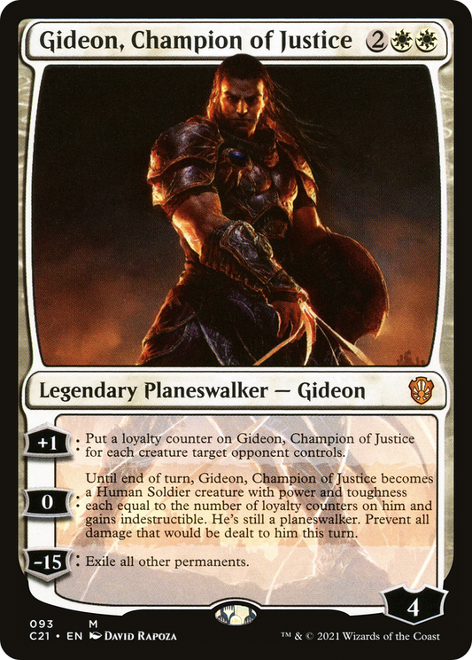 Gideon, Champion of Justice (C21-093)