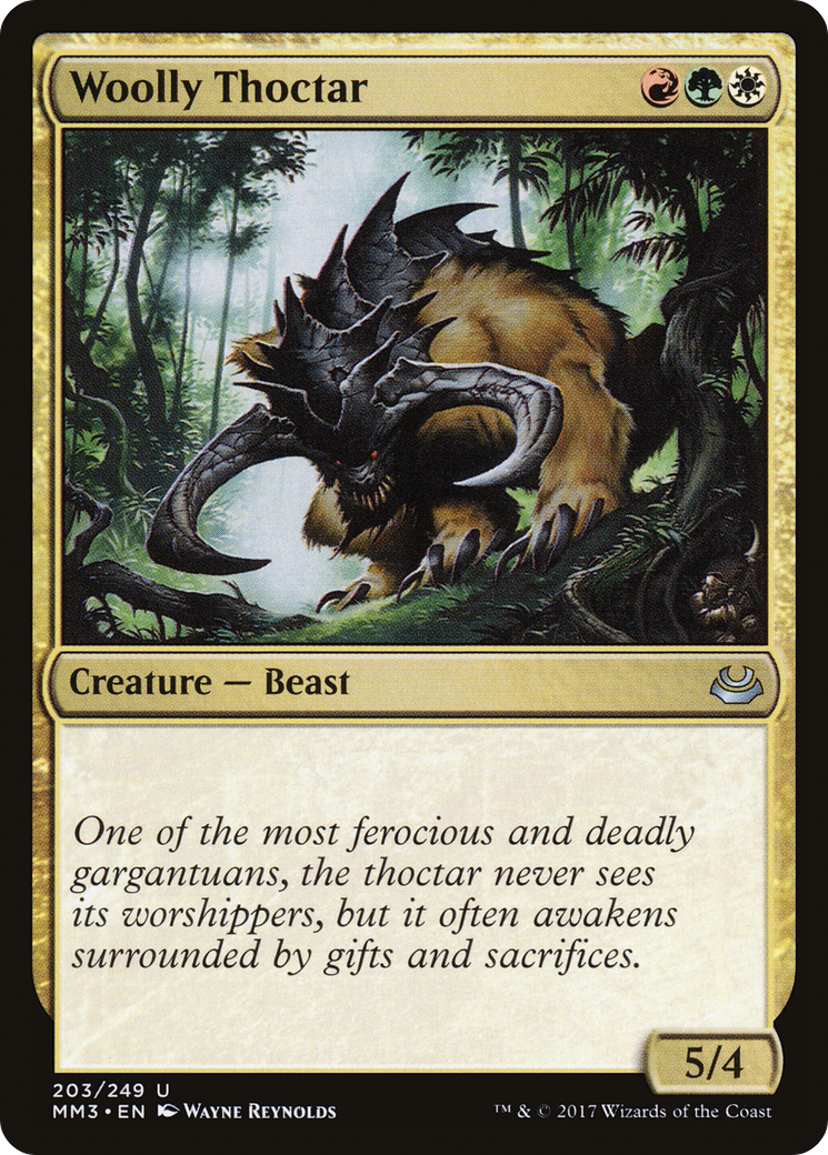 Woolly Thoctar (MM3-203) (Foil)