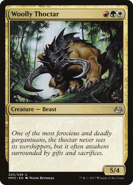 Woolly Thoctar (MM3-203) (Foil)