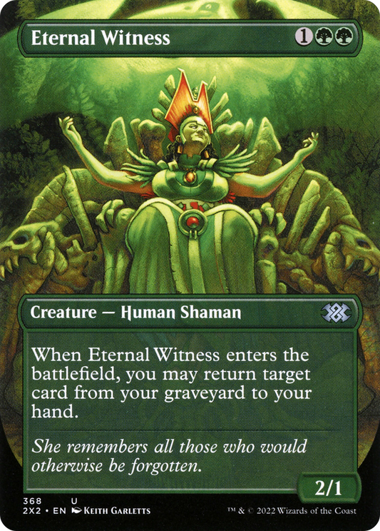 Eternal Witness (2X2-368) (Borderless) (Foil)