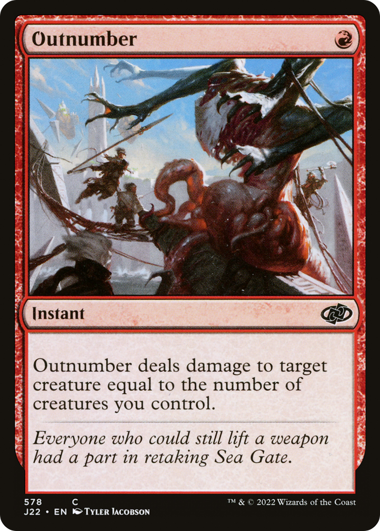 Outnumber (J22-578)