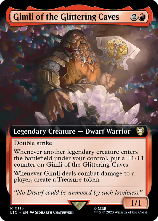 Gimli of the Glittering Caves (LTC-115) (Extended Art)