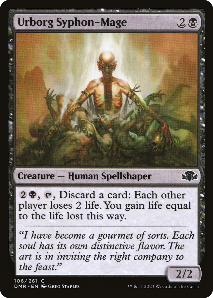Urborg Syphon-Mage (DMR-106) (Foil)