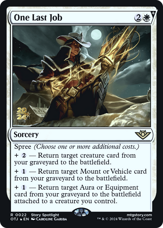 One Last Job (PRE-22S) (Foil)