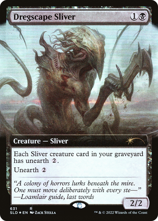 Dregscape Sliver (SLD-631) (Extended Art) (Foil)