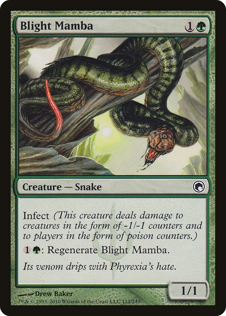 Blight Mamba (SOM-112) (Foil)