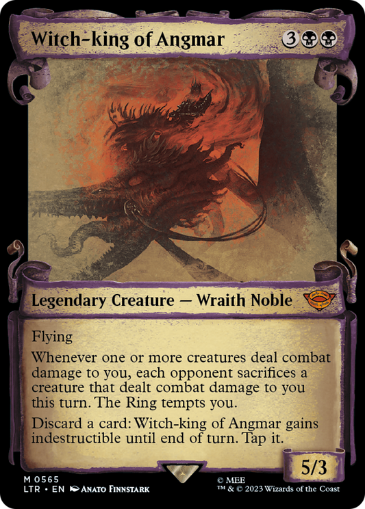 Witch-king of Angmar (LTR-565) (Showcase) (Scroll)