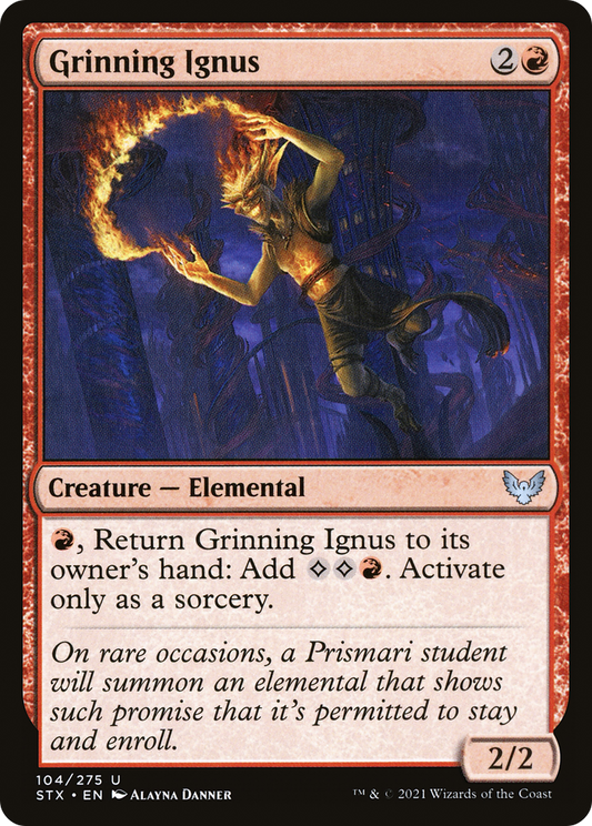 Grinning Ignus (STX-104) (Foil)
