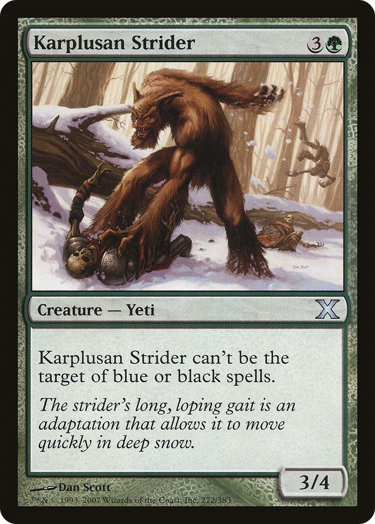 Karplusan Strider (10E-272) (Foil)