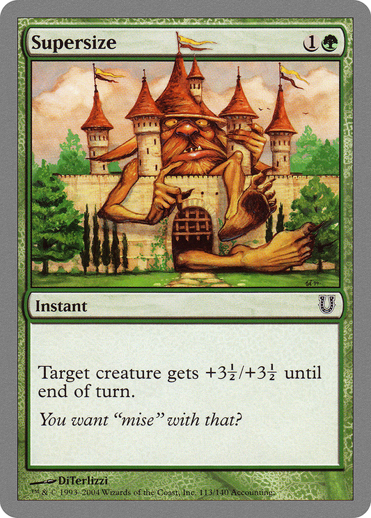 Supersize (UNH-113) (Foil)