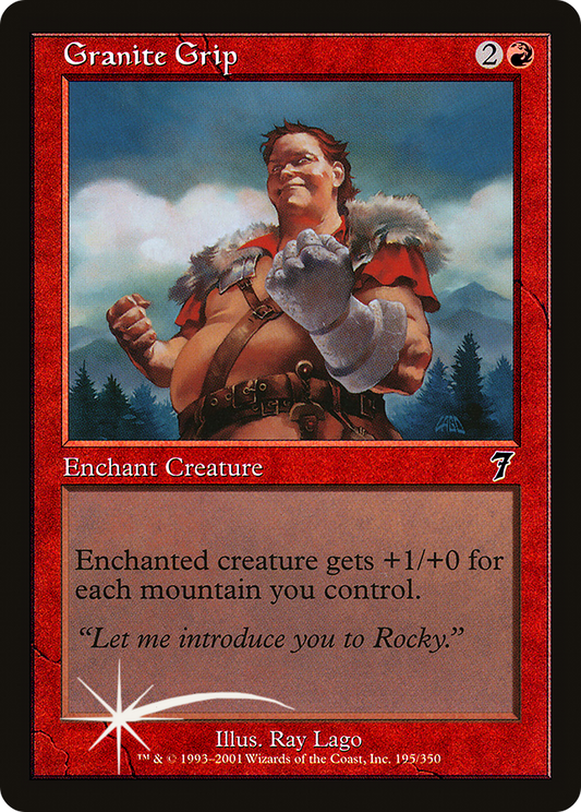 Granite Grip (7ED-195★) (Foil)