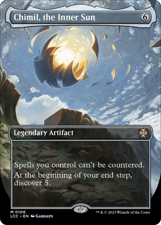 Chimil, the Inner Sun (LCC-106) (Borderless) (Foil)