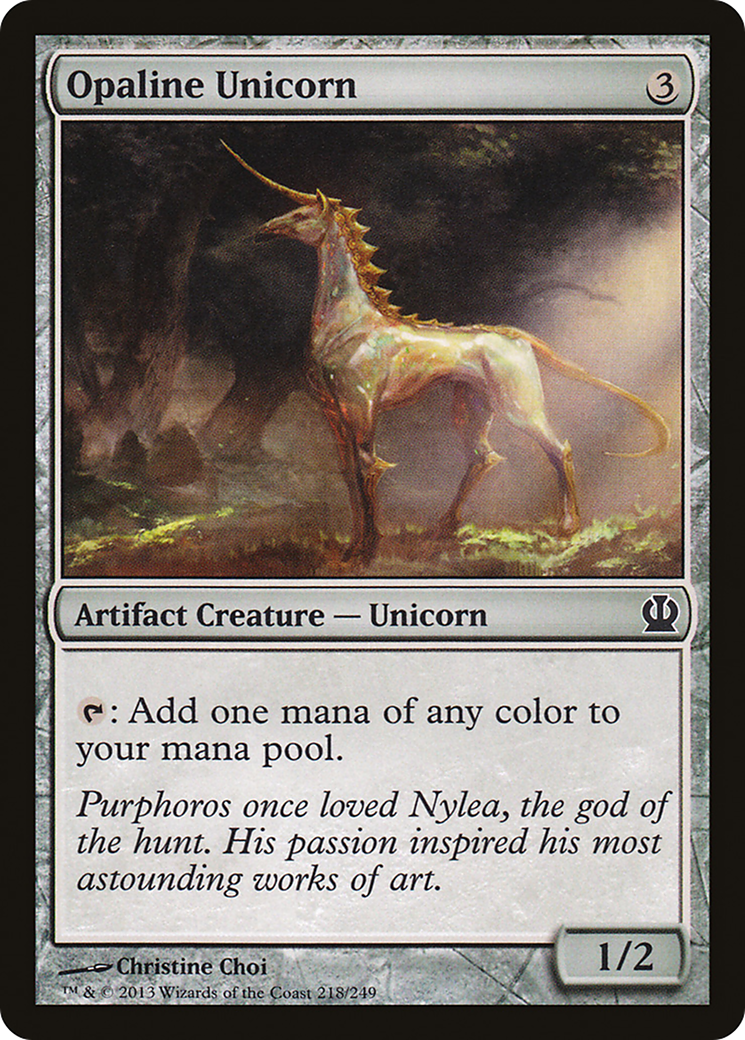 Opaline Unicorn (THS-218) (Foil)