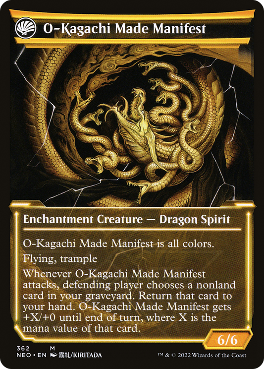 The Kami War // O-Kagachi Made Manifest (NEO-362) (Showcase) (Foil)