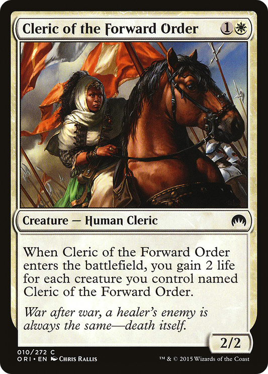 Cleric of the Forward Order (ORI-010) (Foil)
