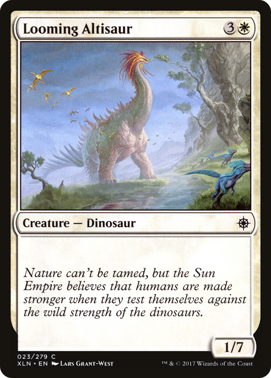Looming Altisaur (XLN-023) (Foil)
