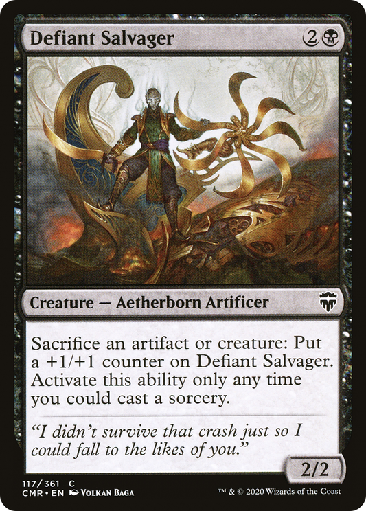 Defiant Salvager (CMR-117) (Foil)