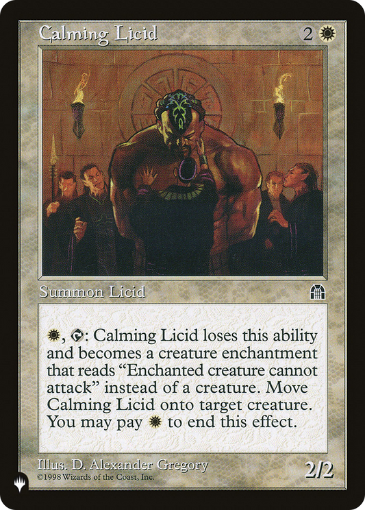 Calming Licid (LIST-STH-2)
