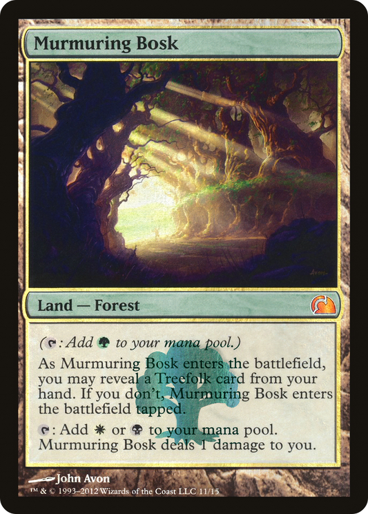 Murmuring Bosk (V12-011) (Foil)