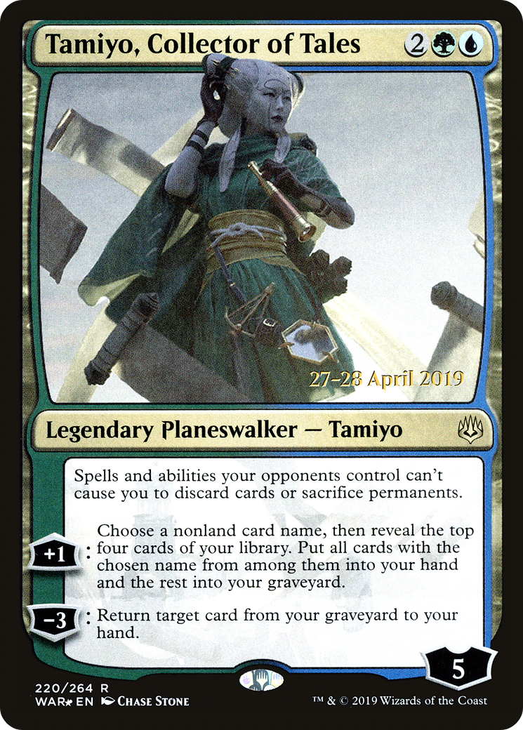 Tamiyo, Collector of Tales (PRE-220S) (Foil)