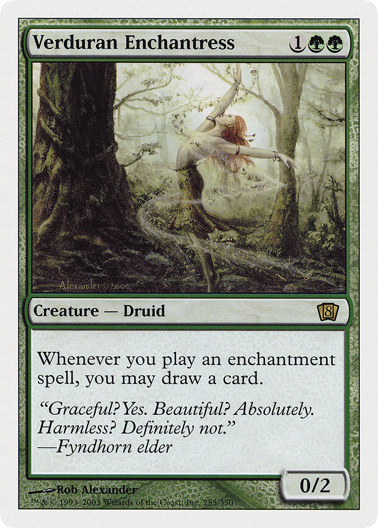 Verduran Enchantress (8ED-285)
