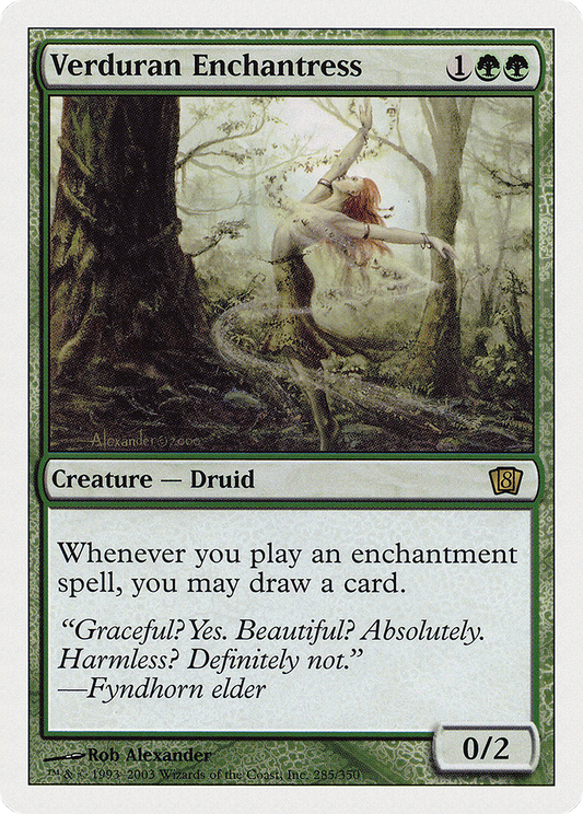 Verduran Enchantress (8ED-285)