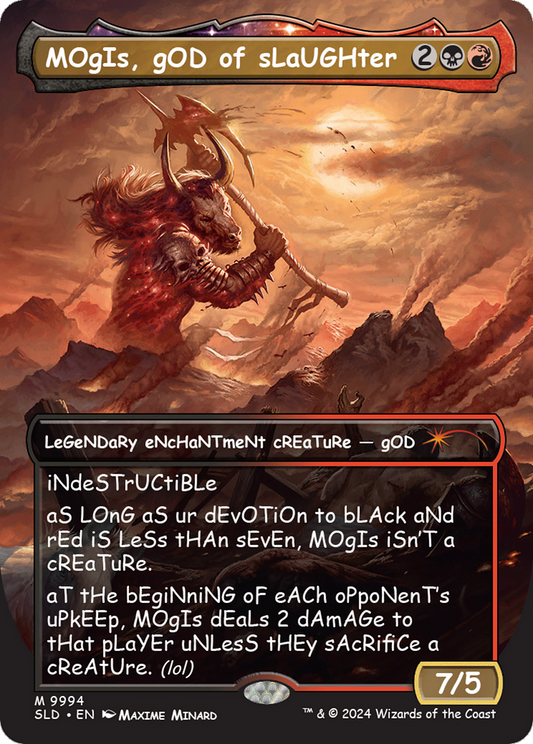 Mogis, God of Slaughter (SLD-9994) (Borderless)