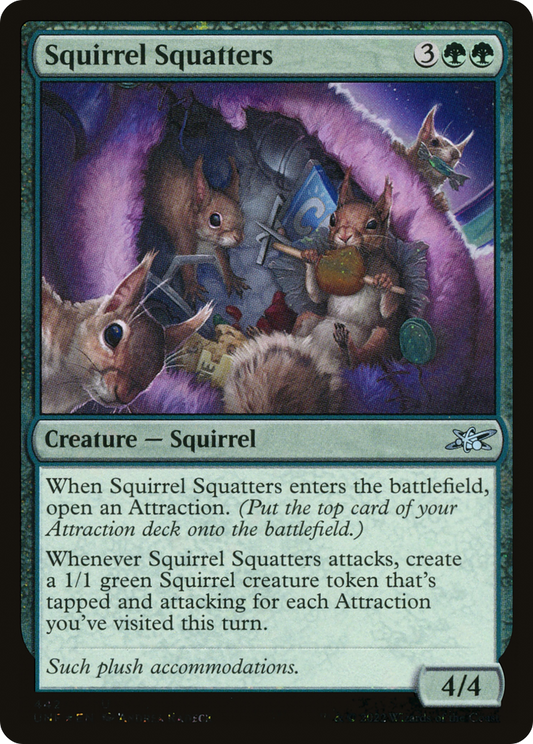 Squirrel Squatters (UNF-442) (Galaxy Foil)