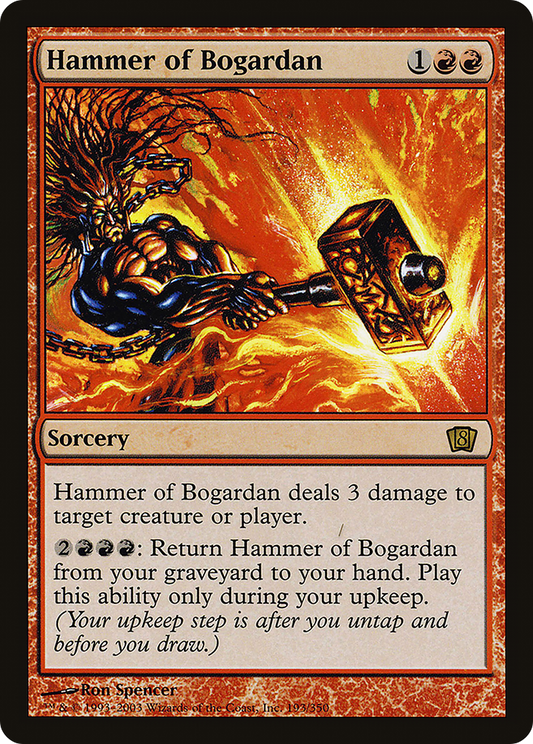 Hammer of Bogardan (8ED-193★) (Foil)
