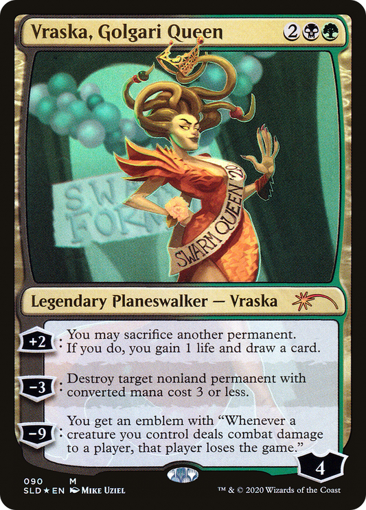 Vraska, Golgari Queen (SLD-090) (Foil)