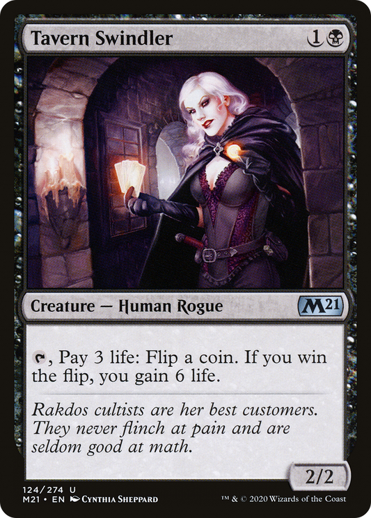 Tavern Swindler (M21-124) (Foil)