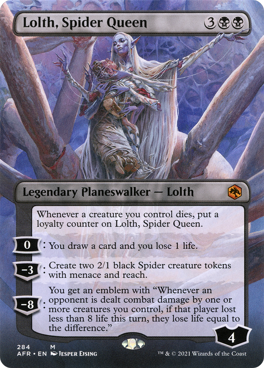 Lolth, Spider Queen (AFR-284) (Borderless)