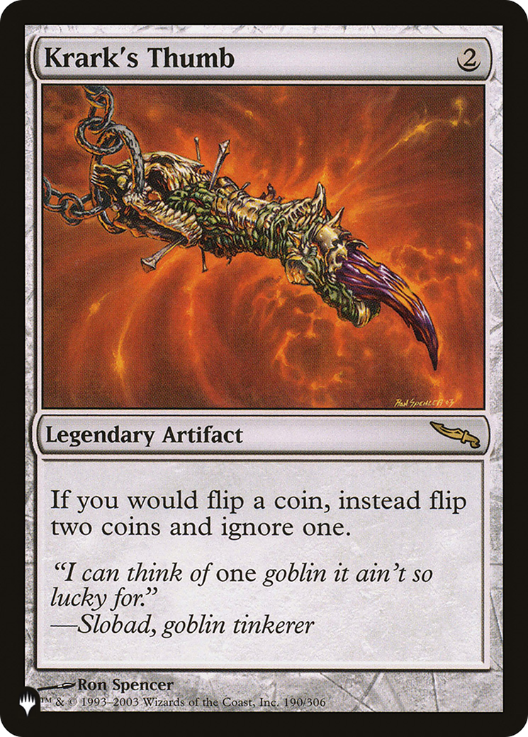 Krark's Thumb (LIST-MRD-190)