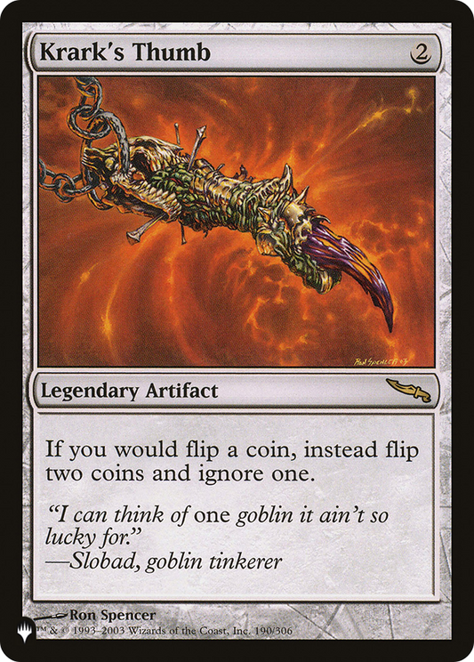 Krark's Thumb (LIST-MRD-190)