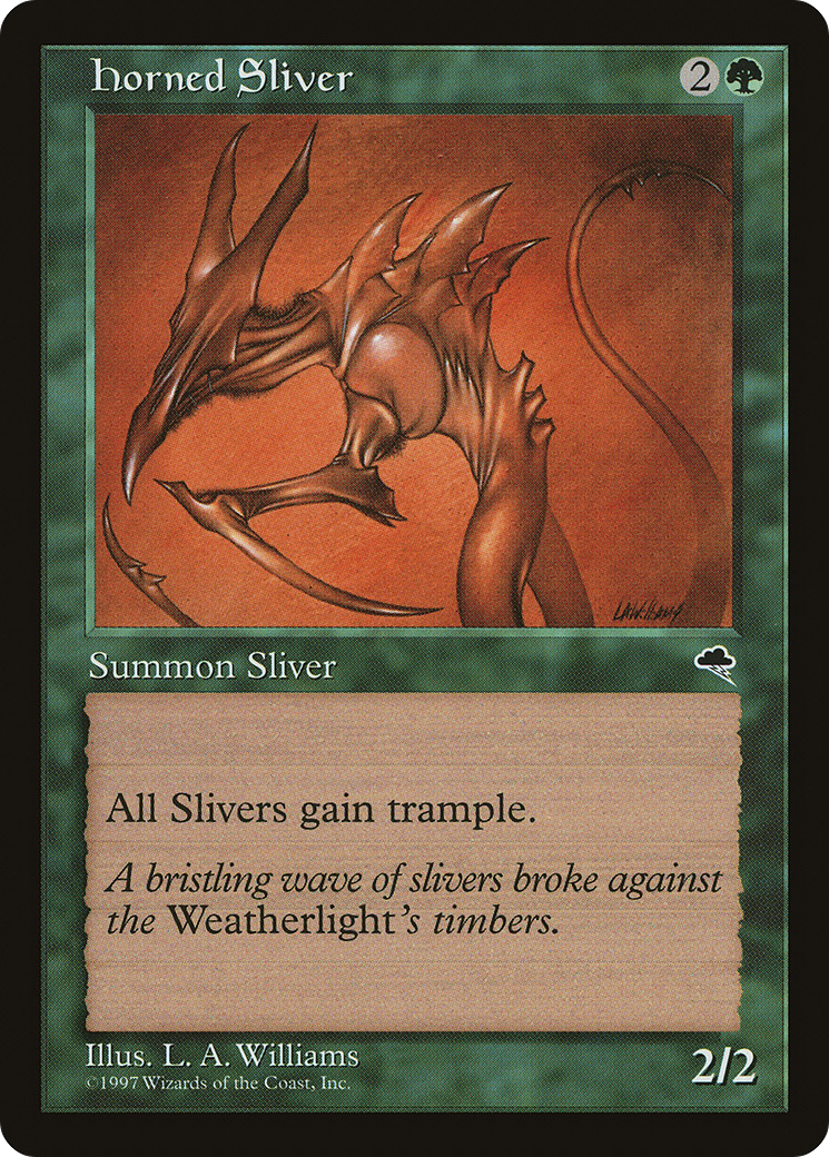 Horned Sliver (TMP-234)