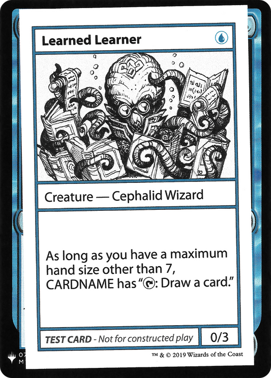 Learned Learner (CMB1-025)