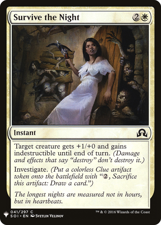 Survive the Night (LIST-SOI-41)