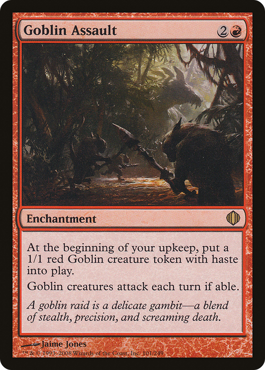 Goblin Assault (ALA-101) (Foil)