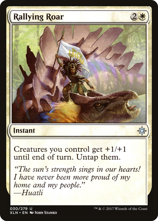 Rallying Roar (XLN-030) (Foil)