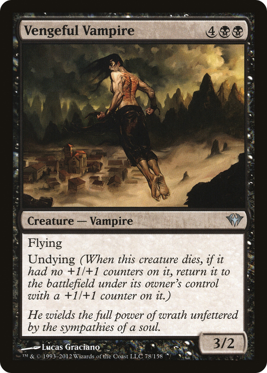 Vengeful Vampire (DKA-078) (Foil)